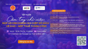 [Sự Kiện] Cục Thuế & MISA Tập Huấn Trực Tuyến: Hướng Dẫn Kê Khai Thuế & Sổ Sách Hộ Kinh Doanh Quý I/2026