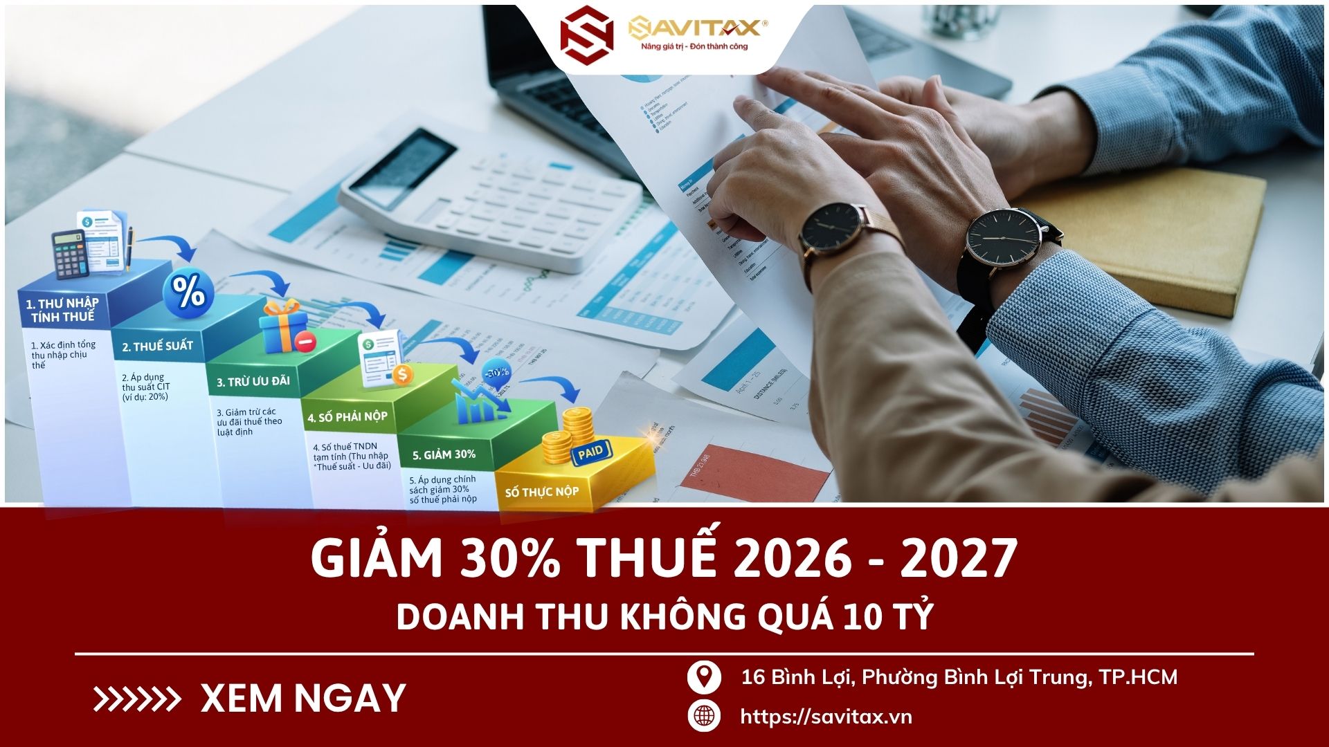 Giam 30 Thue 2026 2027 Doanh Thu Khong Qua 10 Ty